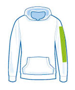 Csapatnév, reklámfelirat, szponzor, játékosnév